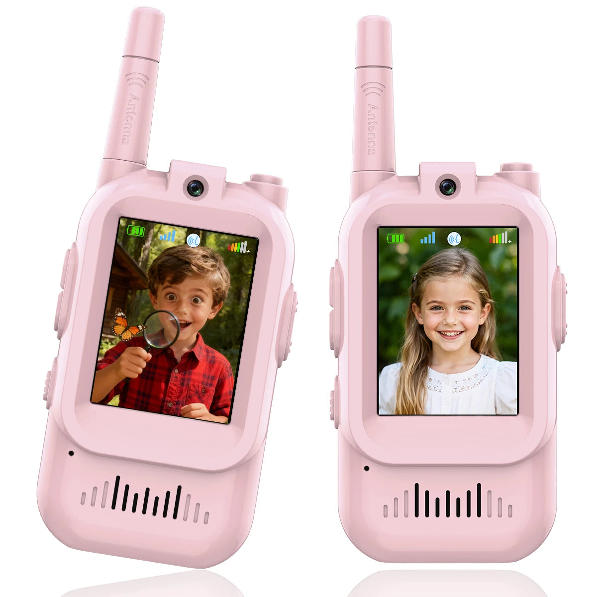 Childrens 2 Pack Video Walkie Talkie - alternate angle