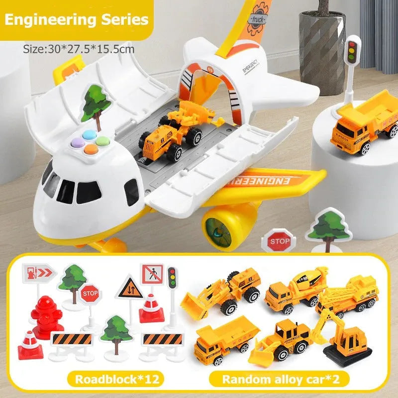 Airplane Toy Set For Kids - alternate angle