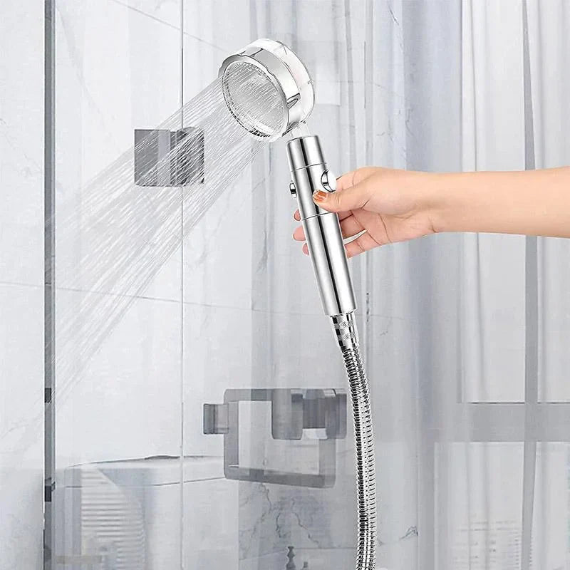 360 degrees Rotatable High-Pressure Shower Head with Adjustable Spray