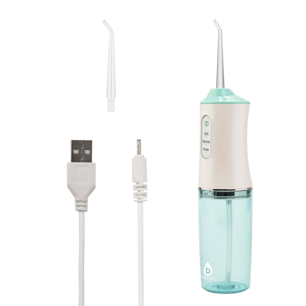 USB Rechargeable Water Flosser, Rechargeable - in use