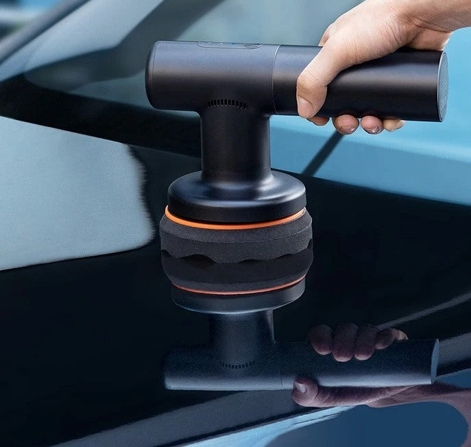 Cordless Dual Action Car Polisher - alternate angle