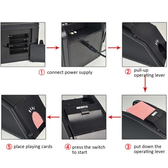 Card Shuffling Machine Electric Device - detail