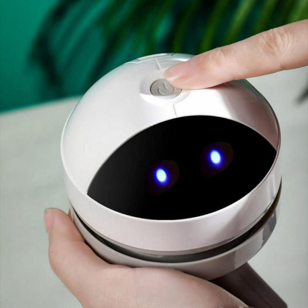 Compact USB Charging Mini Desk Vacuum Cleaner Robot - detail