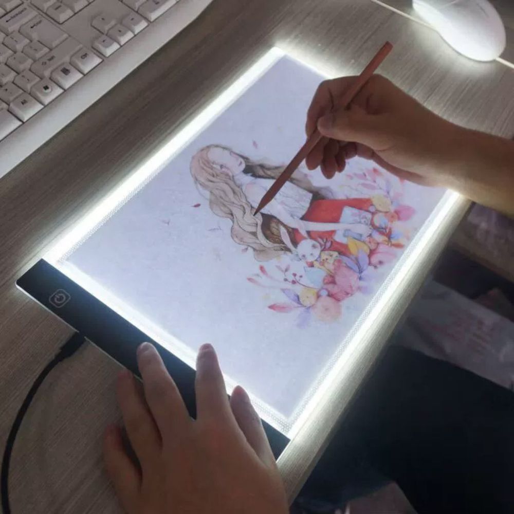 A4 A5 Ultra-Thin LED Drawing Tablet for Tracing & Sketching - detail