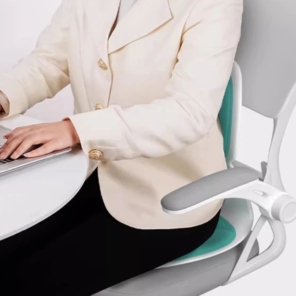 Ergonomic Office Chair Posture Corrector Seat with Backrest - in use