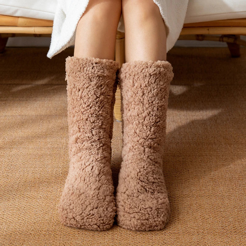 Cozy Cashmere Thermal Socks for Winter - detail