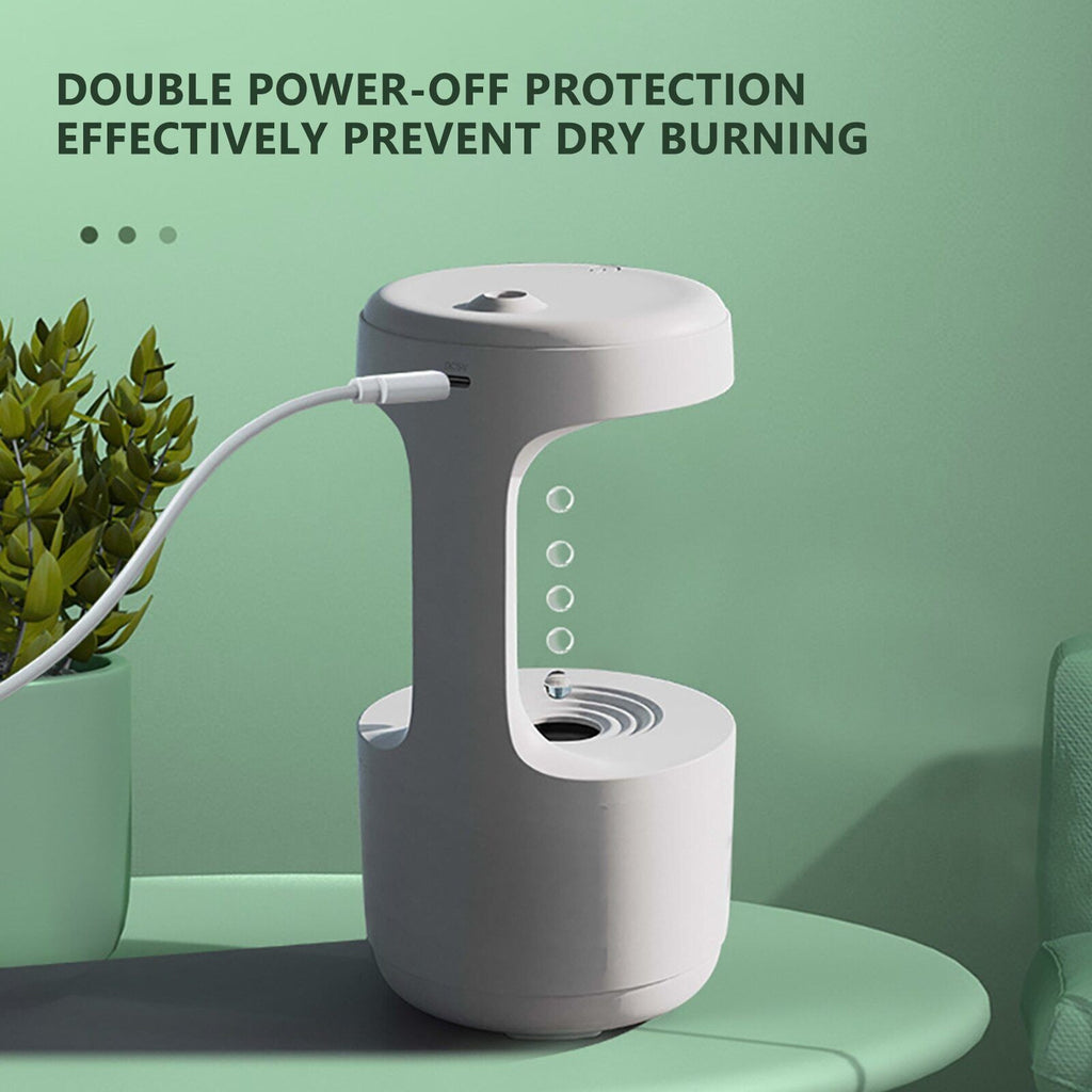 Anti Gravity Humidifier - in use