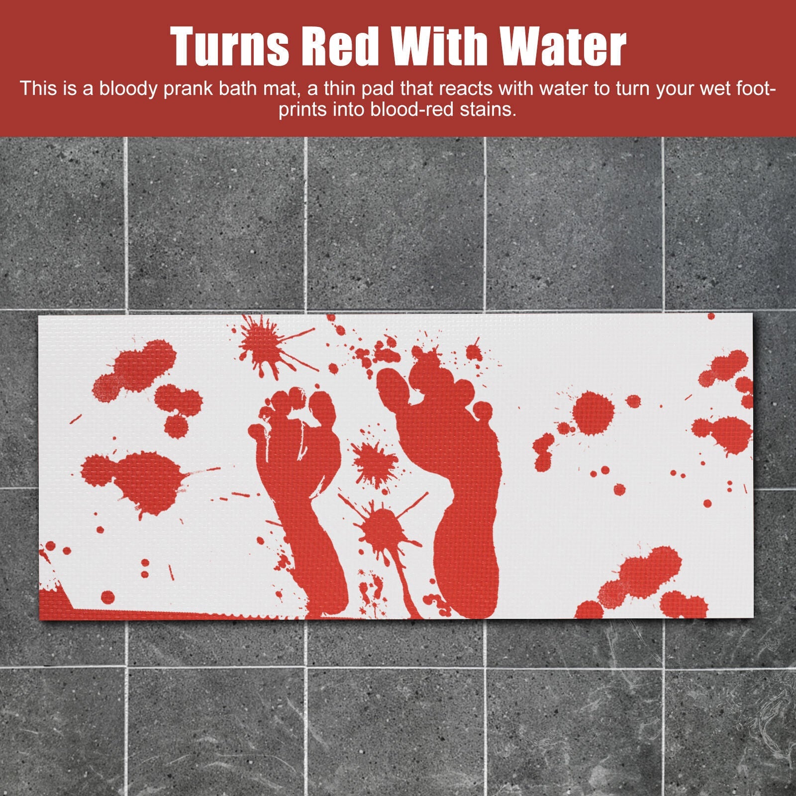 Color Changing Shower Mat - detail