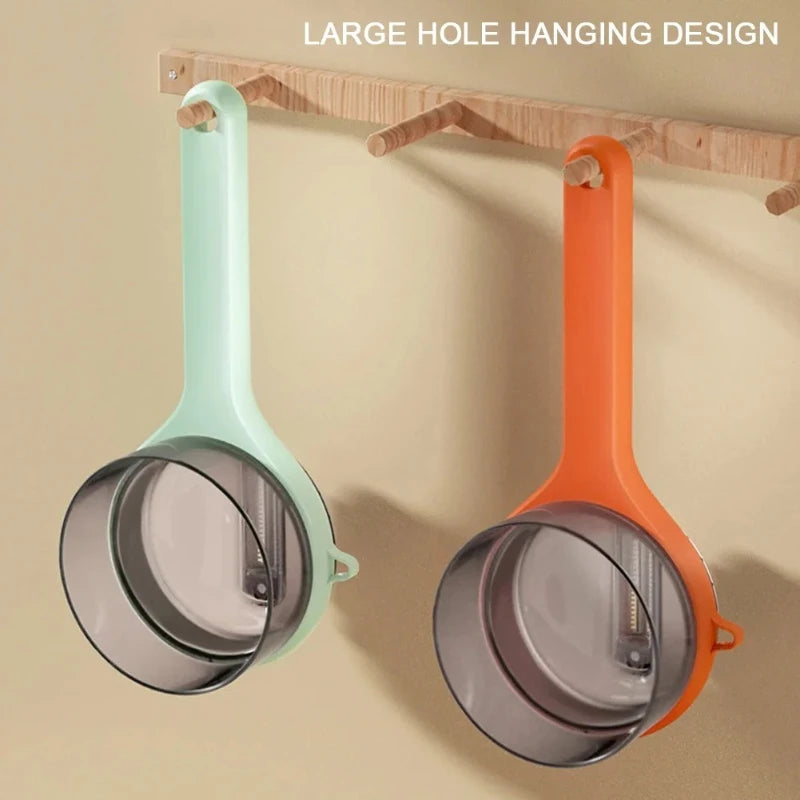 Ergonomic Storage Vegetable Peeler with Non Slip Grip - detail