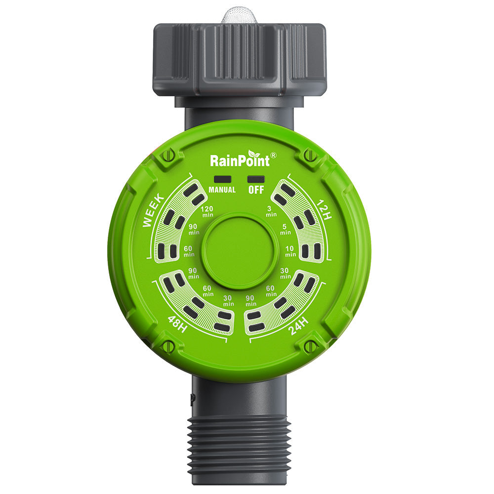 RainPoint Water Timer for Outdoor Hose Faucet, Outdoor-Ready - alternate angle
