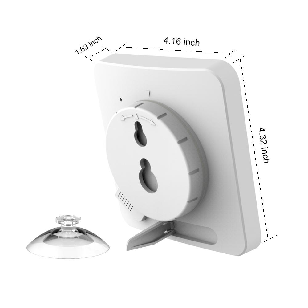 Waterproof Shower Clock w/ Timer (2 Packs), Waterproof