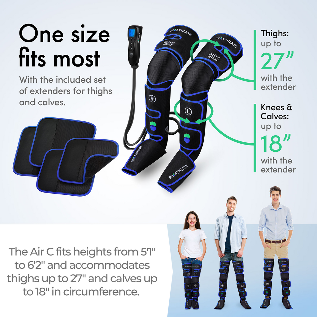 Air-C Compression Massager, Massage, Massager - in use