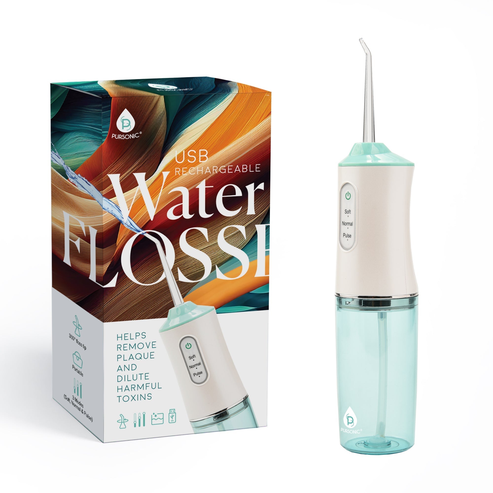 USB Rechargeable Water Flosser, Rechargeable