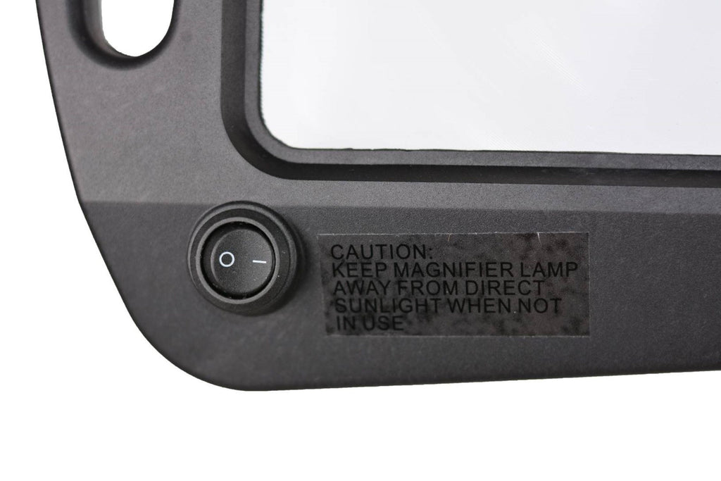 Daylight24 Full Page Magnifier Floor Lamp - Black Finish - detail