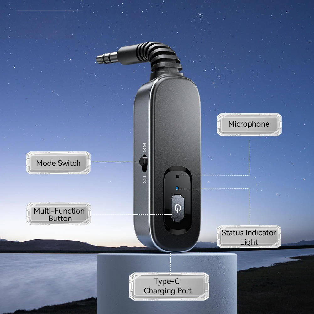 Bluetooth Wireless Adapter - alternate angle