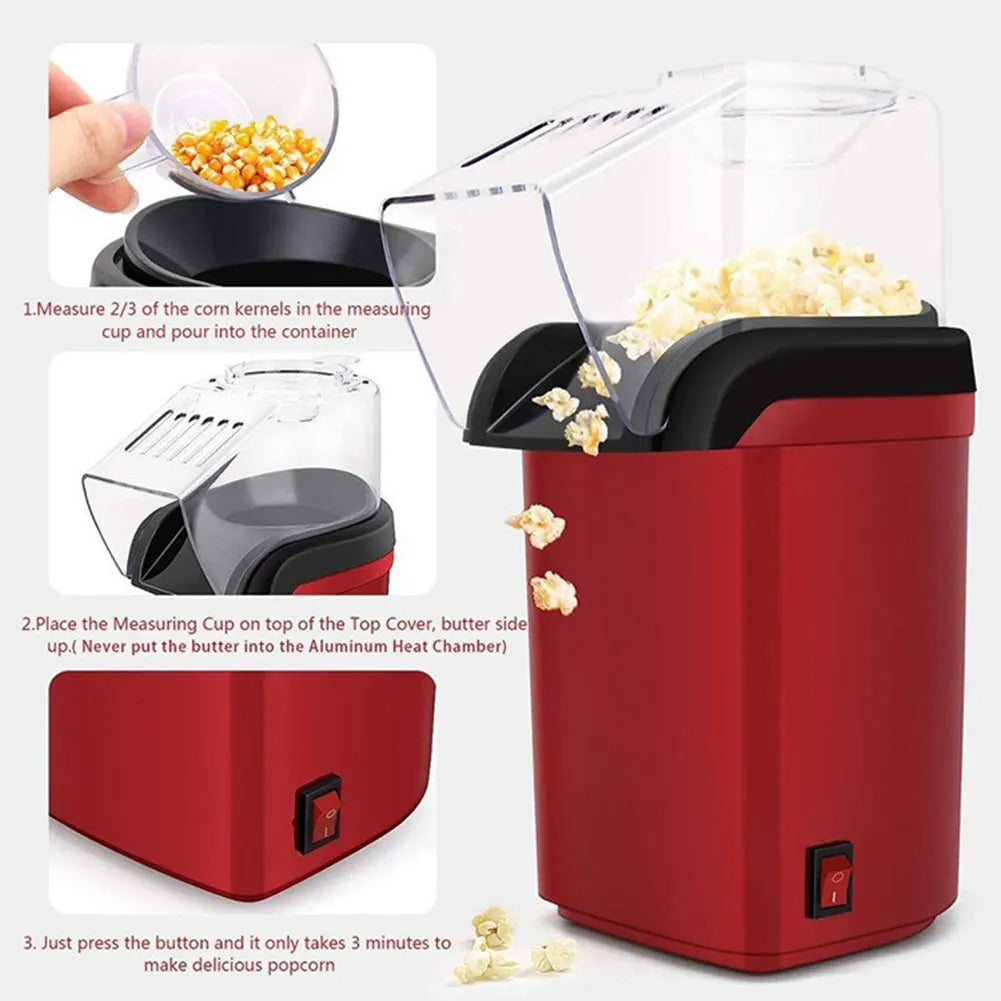 Automatic Popcorn Maker Machine - alternate angle