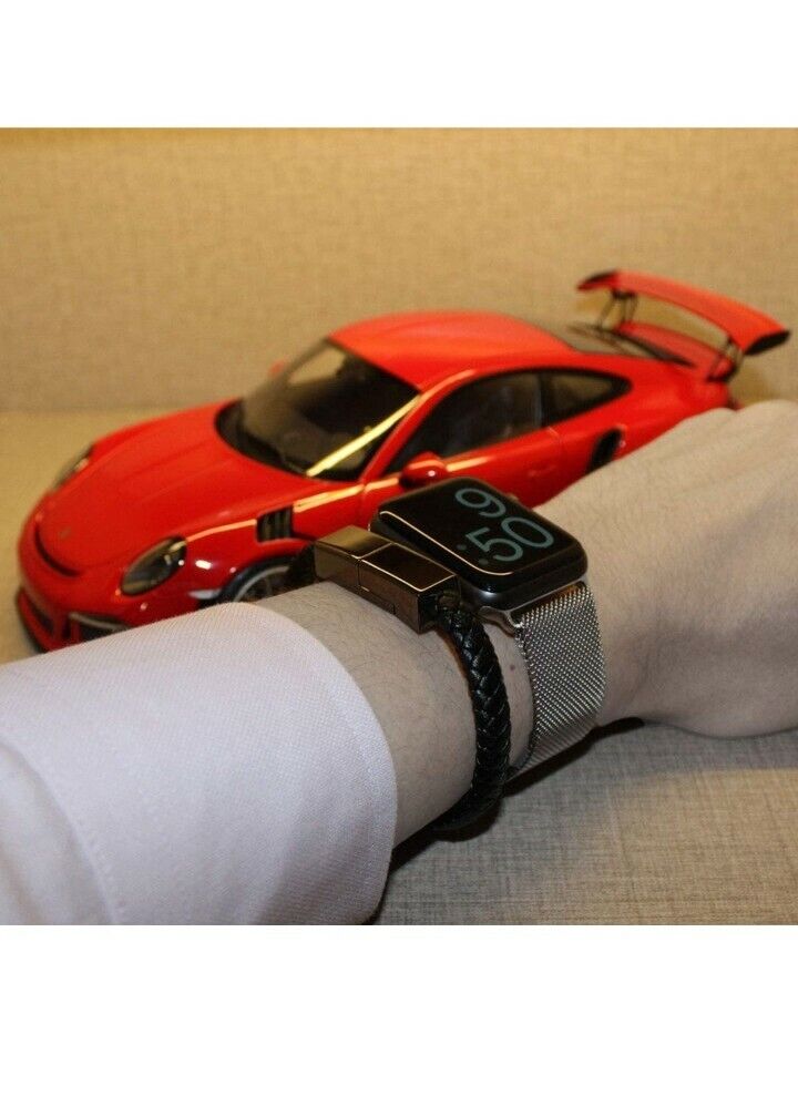 Charging and Data Sync Bracelet - in use