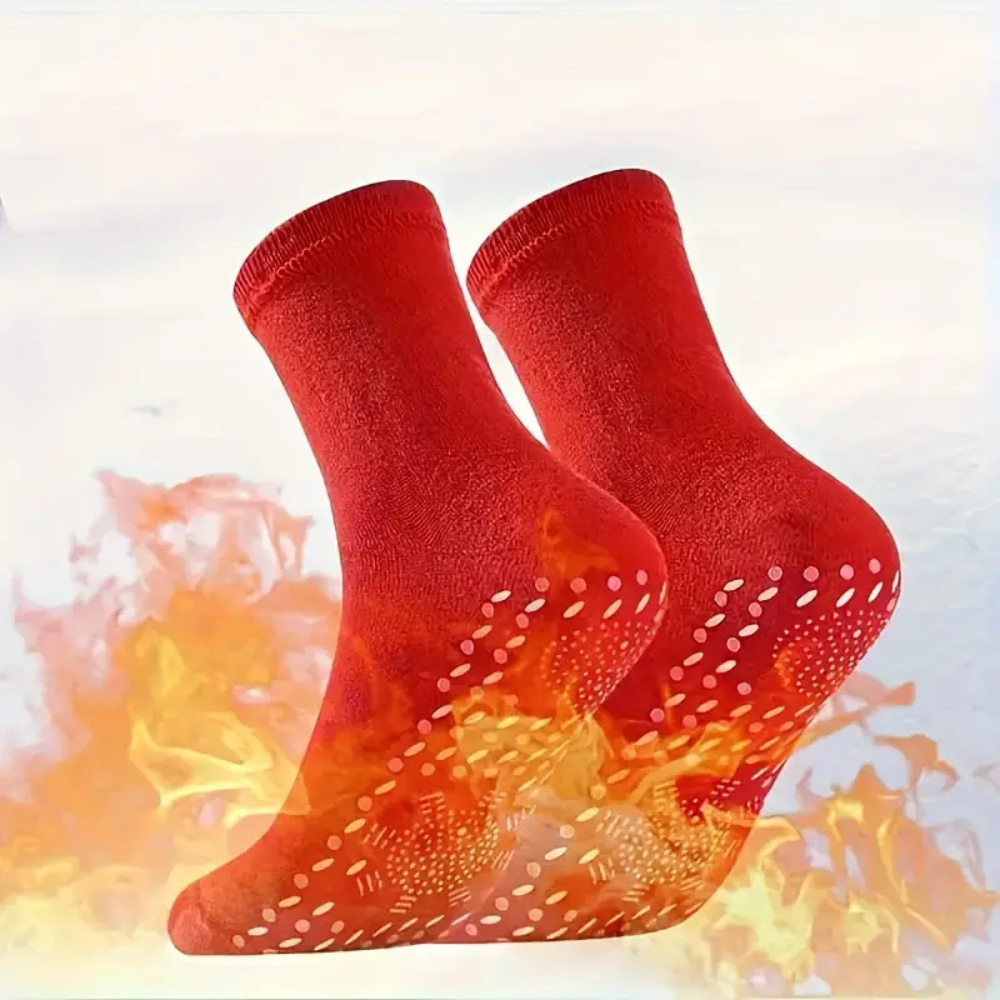 5 Pairs of Self-Heating Thermal Winter Socks - Available in 3 Options - alternate angle