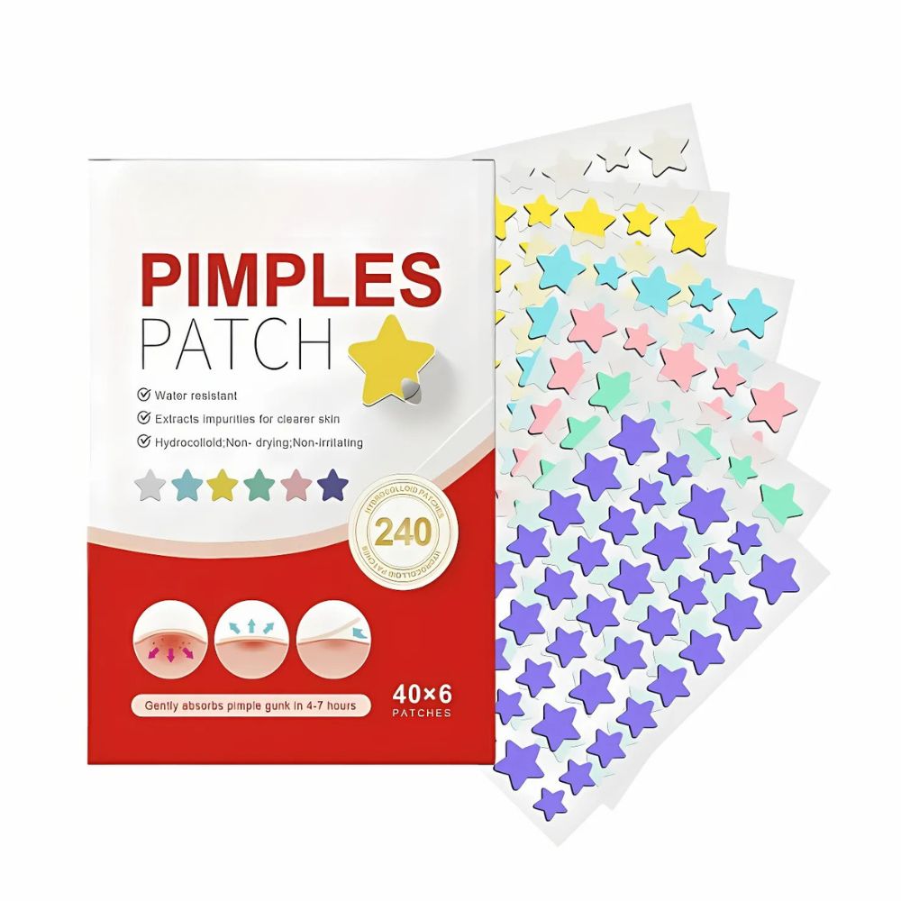 240 Pcs Cute Colorful Pimple Patches - detail