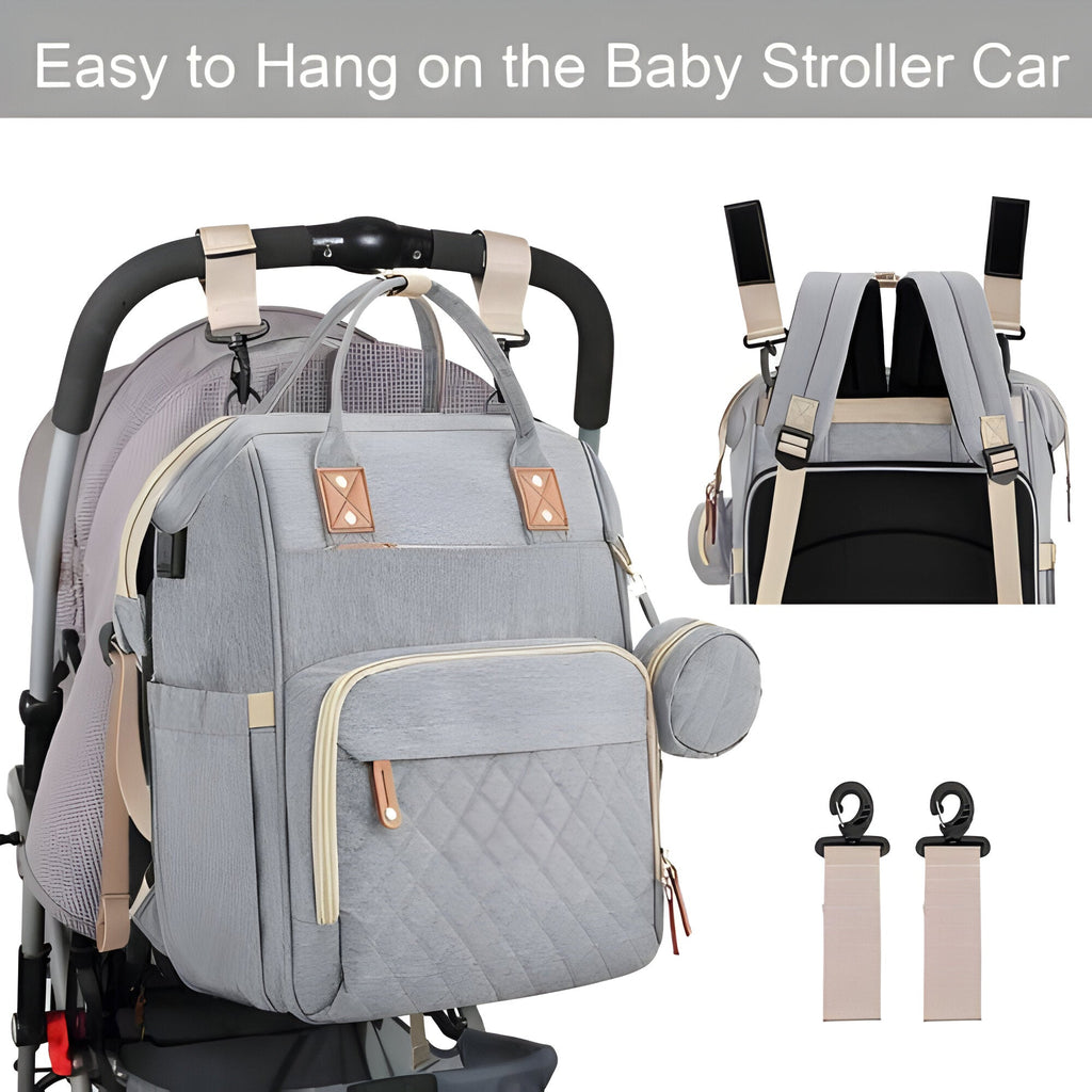 Changing bag - Travelling baby cot - detail