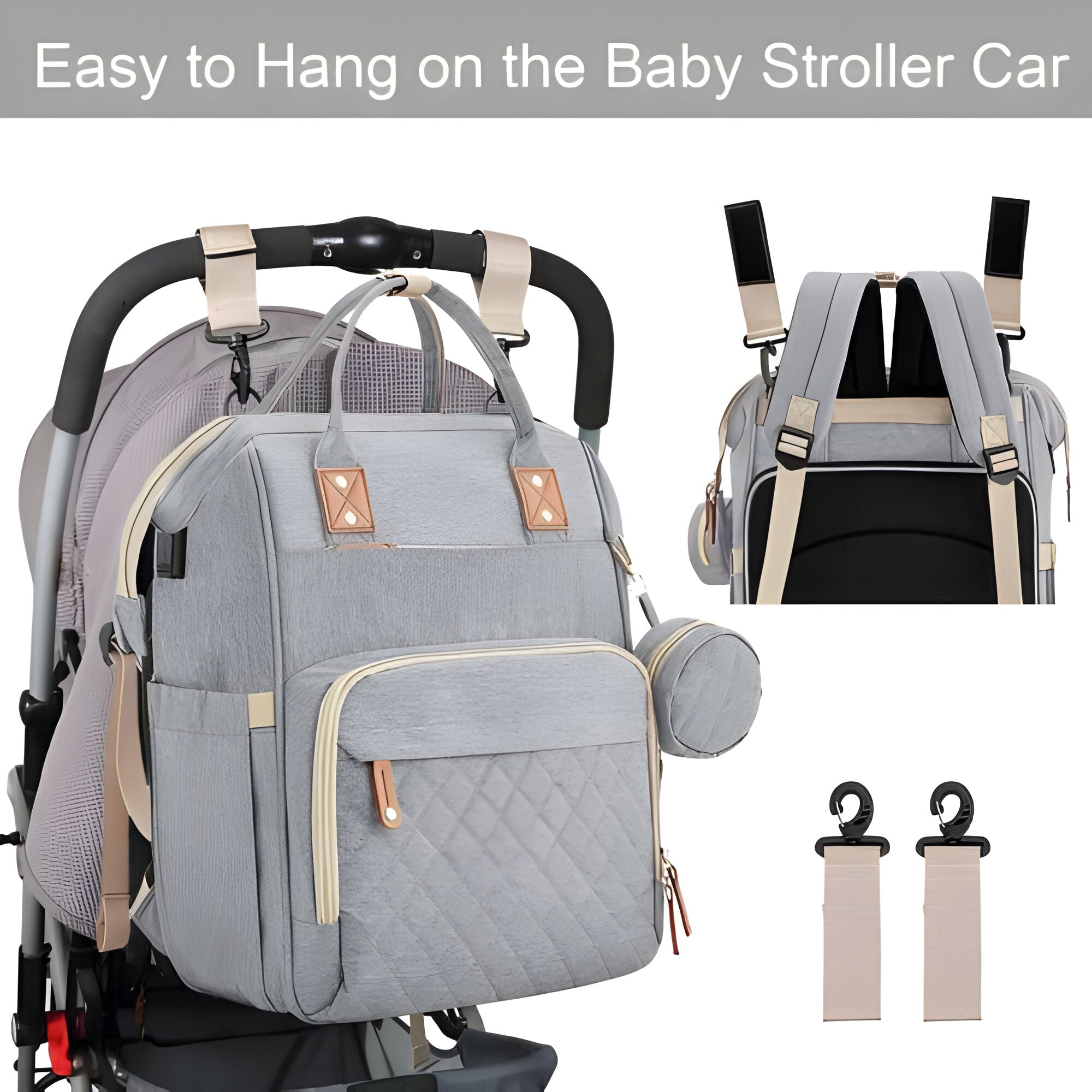 Changing bag - Travelling baby cot - detail