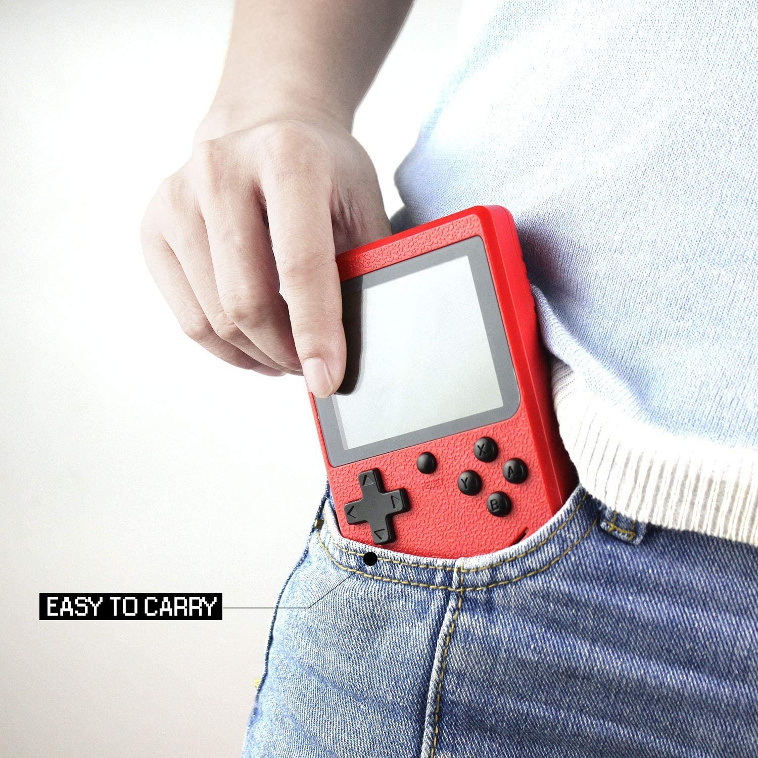 Portable Game Pad With 400 Games Included + Additional Player Controller, Portable - detail