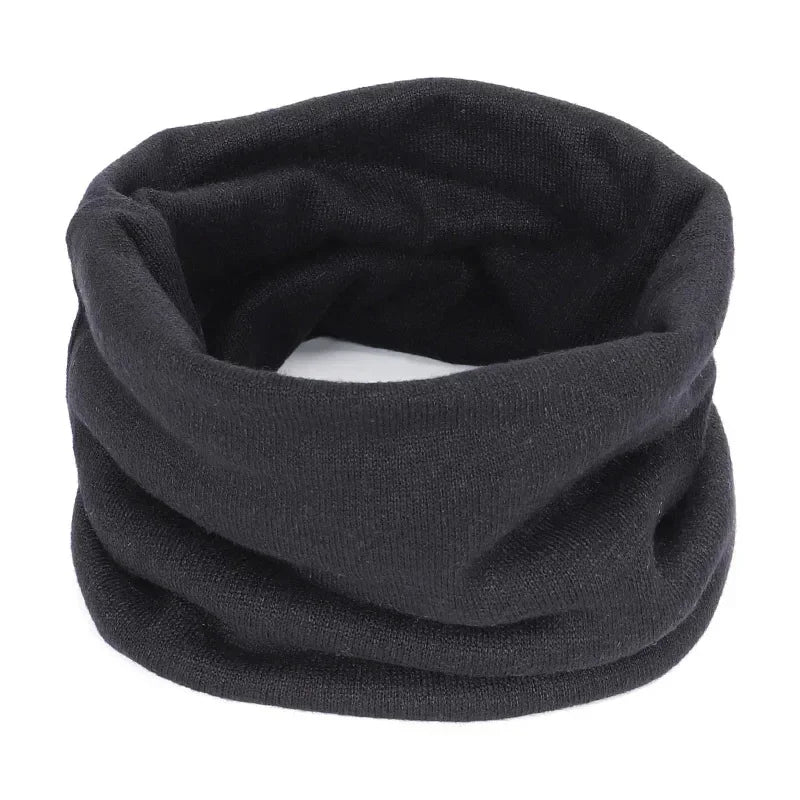 Cozy Cashmere Winter Scarf Neck Warmer - detail