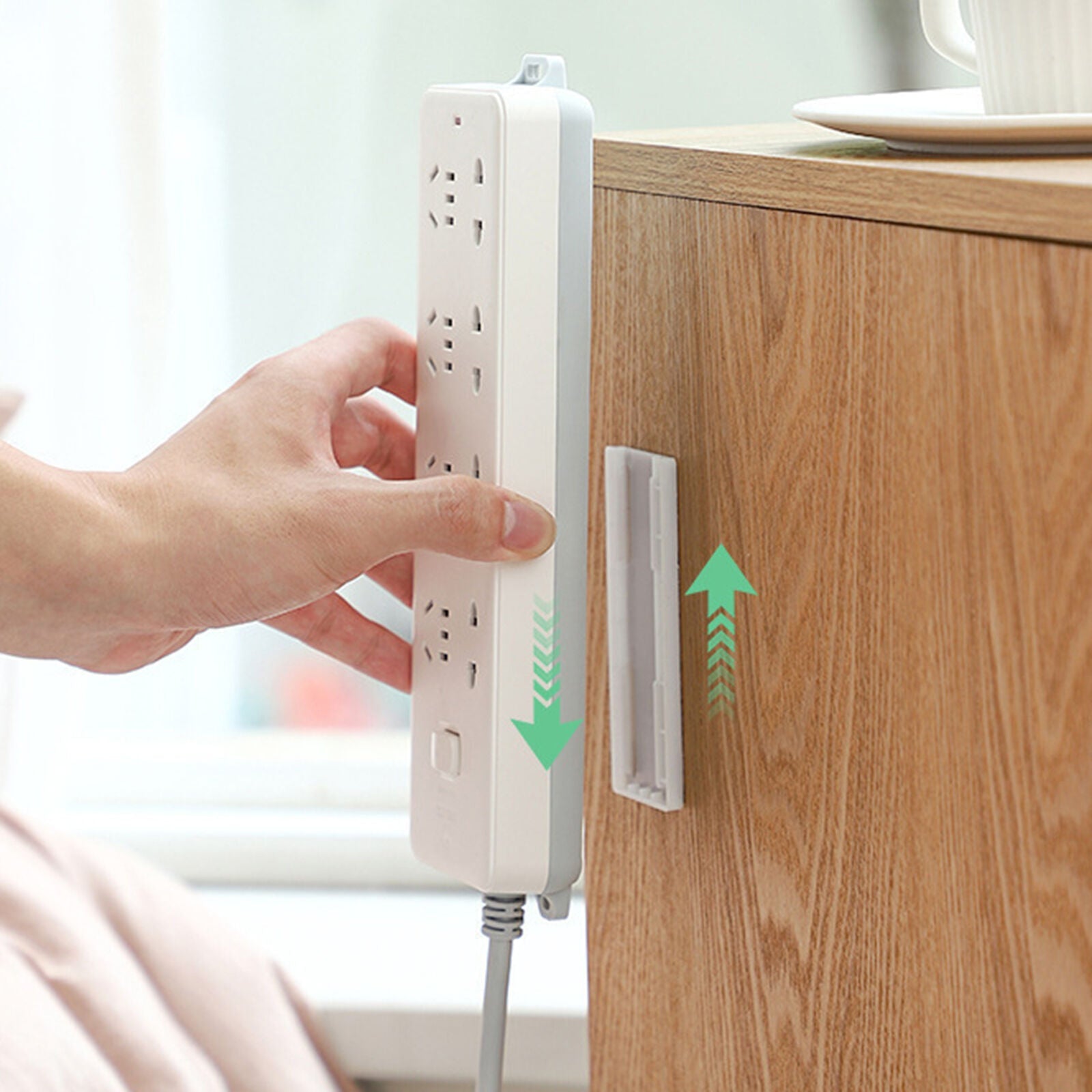 Adhesive Punch-free Socket Holder - detail