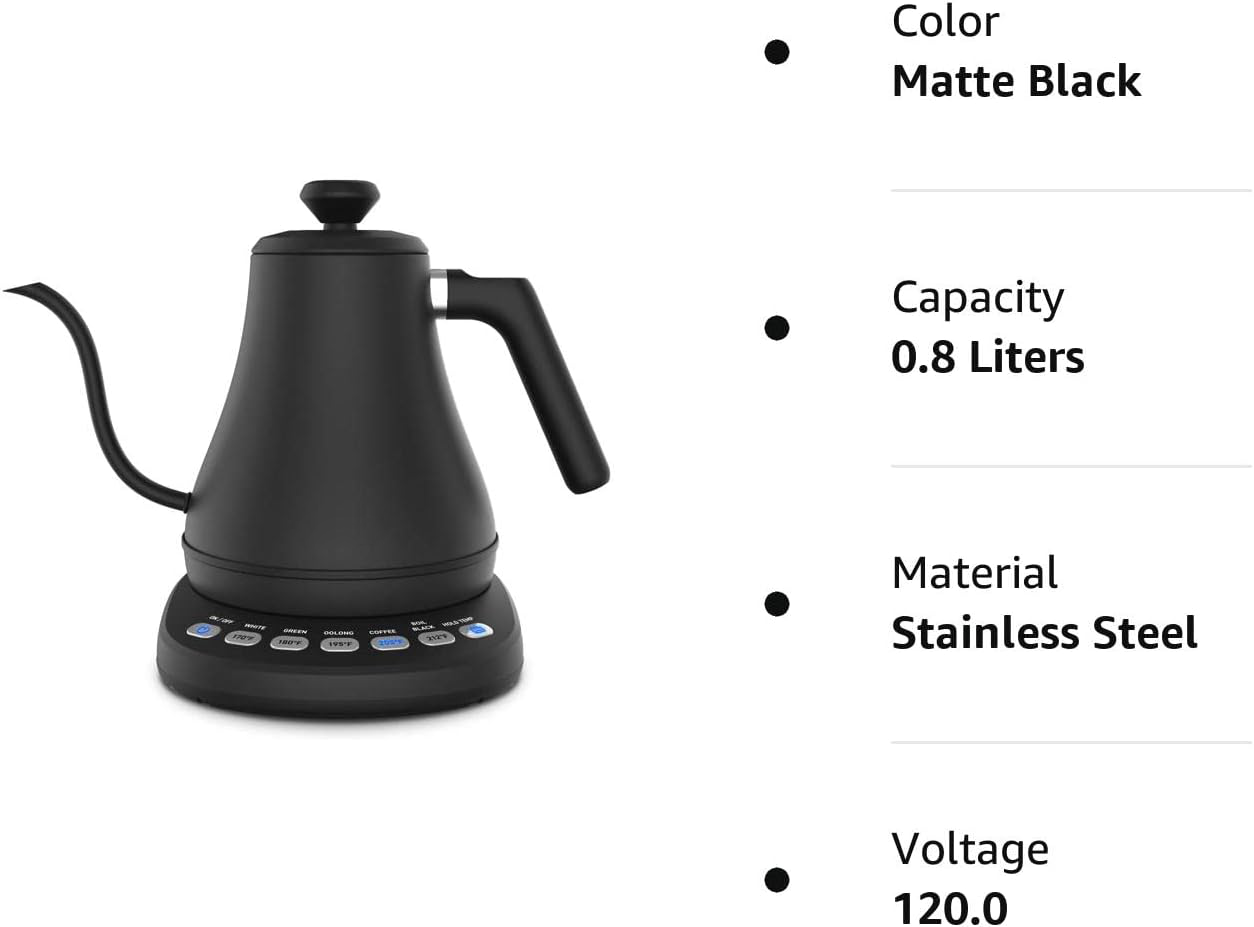Electric Gooseneck Kettle - detail