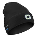 3-in-1 Bluetooth Beanie with Built-in Headphones and LED Headlamp