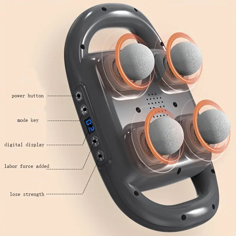 Deep Tissue Massage Gun - alternate angle