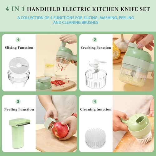 4 In 1 Electric Food Cutter - detail