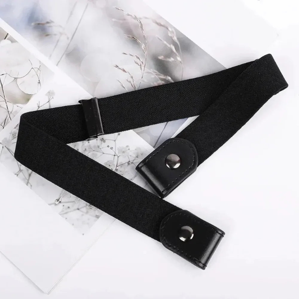 Adjustable Elastic Invisible No Buckle Belt - detail
