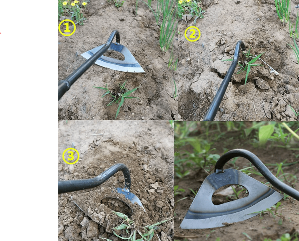 All Steel Hollow Hoe For Gardening - detail