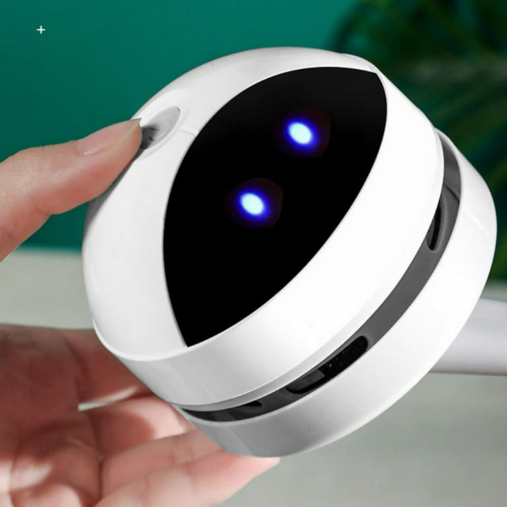 Compact USB Charging Mini Desk Vacuum Cleaner Robot - detail
