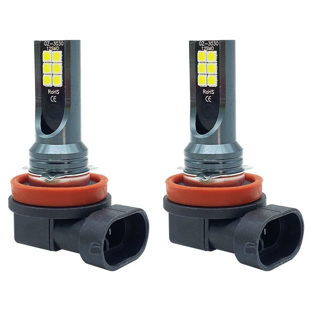 High Brightness Plug In Car Fog Lights H8 H9 H11 - in use