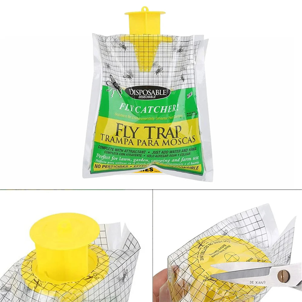 Eco Disposable Outdoor Fly Trap - detail