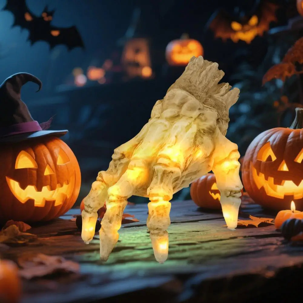 Crawling Skeleton Hand with Lights and Sound - detail