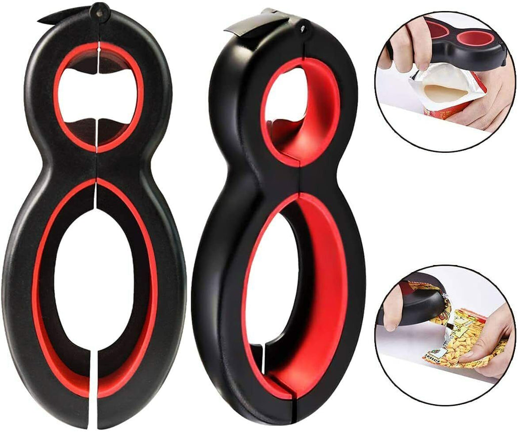 6-in-1 Multi Opener - Jar, Bottle & Can Opener with Easy-Grip Handle - detail
