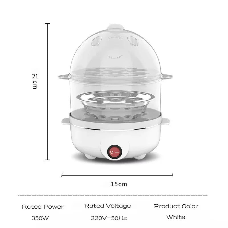 Double Layer Multifunctional Electric Egg Cooker - detail