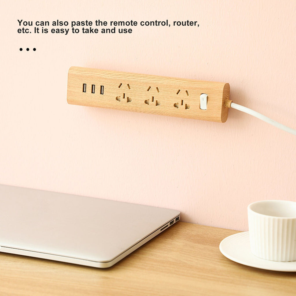 Adhesive Punch-free Socket Holder - alternate angle