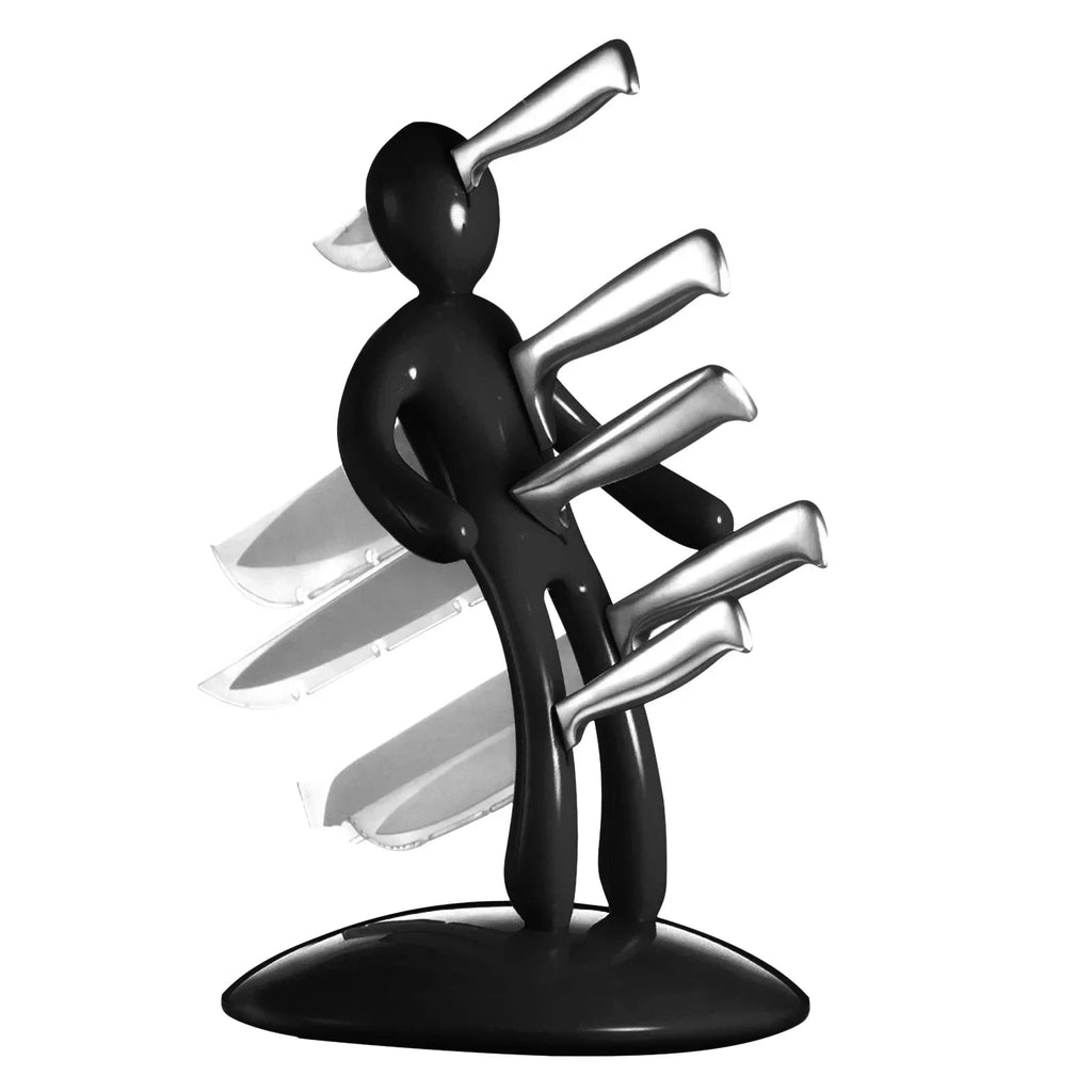 Creative Humanoid Kitchen Knife Holder Set - detail