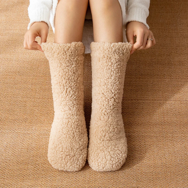 Cozy Cashmere Thermal Socks for Winter - detail