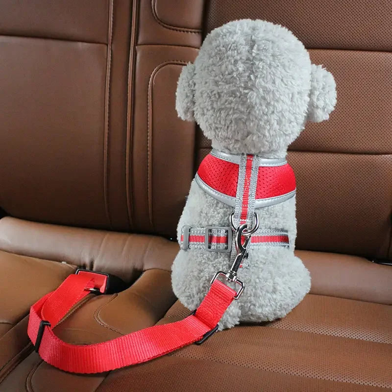 Adjustable Dog Seat Belt - detail