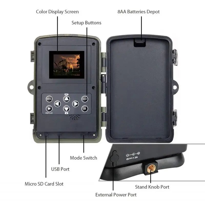 Advanced Night Vision Trail Camera - detail