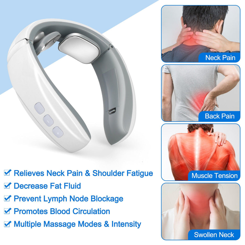 Electric Shock Pulse Neck and Shoulder Kneading Massager - detail