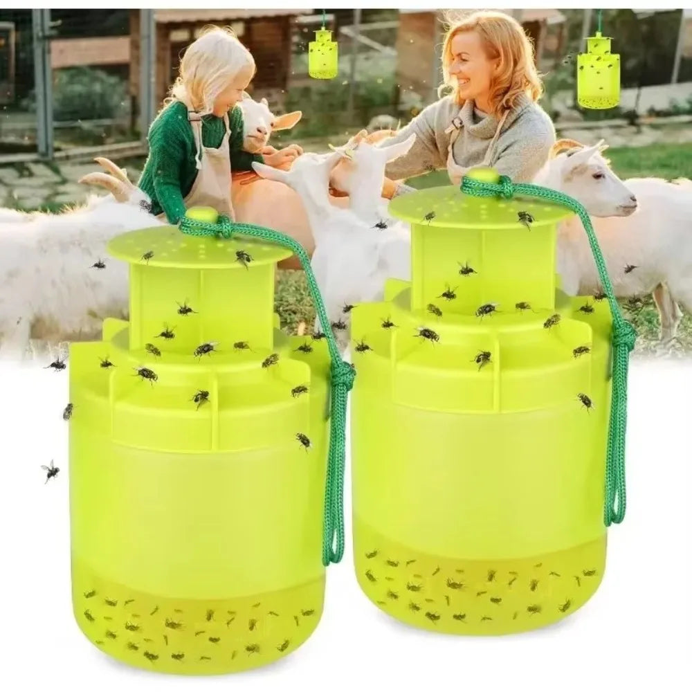 Heavy-Duty Reusable Outdoor Fly Trap - detail