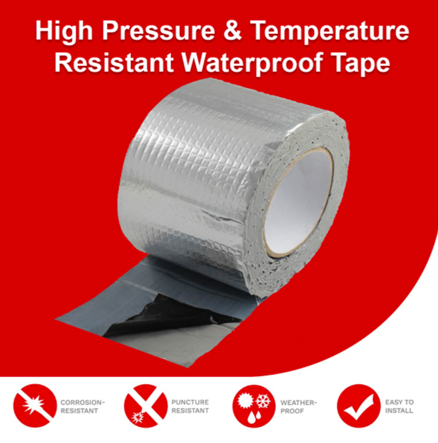 High Pressure & Temperature Resistant Super Waterproof Tape - in use
