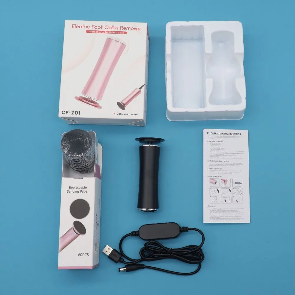Electric Foot File and Callus Remover - alternate angle