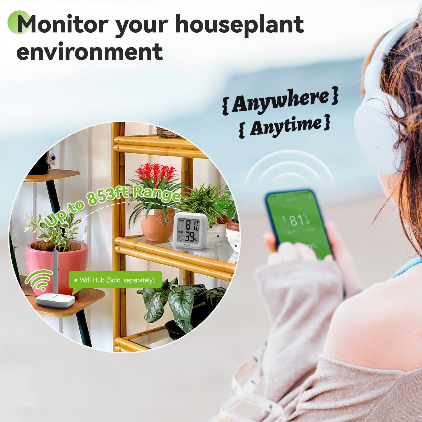 Rainpoint WiFi Thermo-Hygrometer